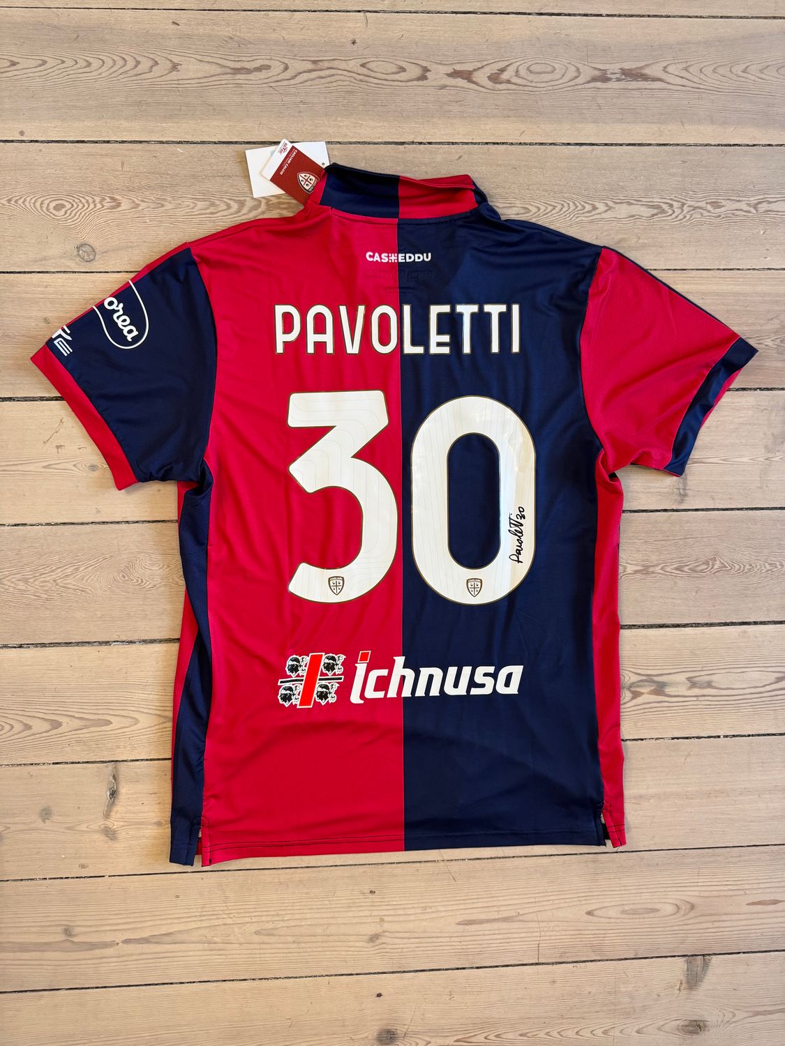 ​Leonardo Pavoletti - Cagliari Calcio Hjemmebane 2023/24 - XXL