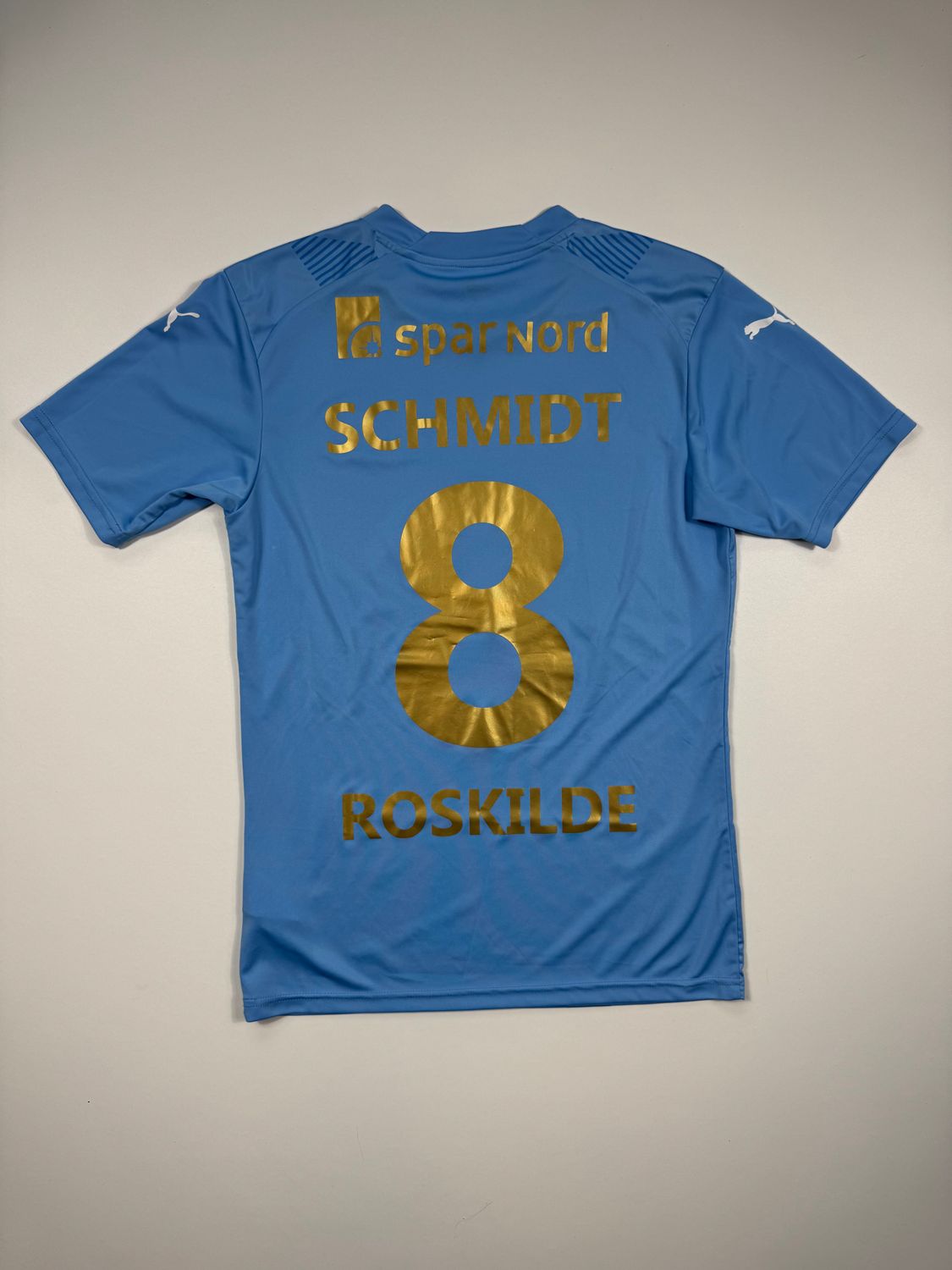 ​Nicklas Bjerre Schmidt - Roskilde oprykningstrøje 2022 - Medium - Matchworn