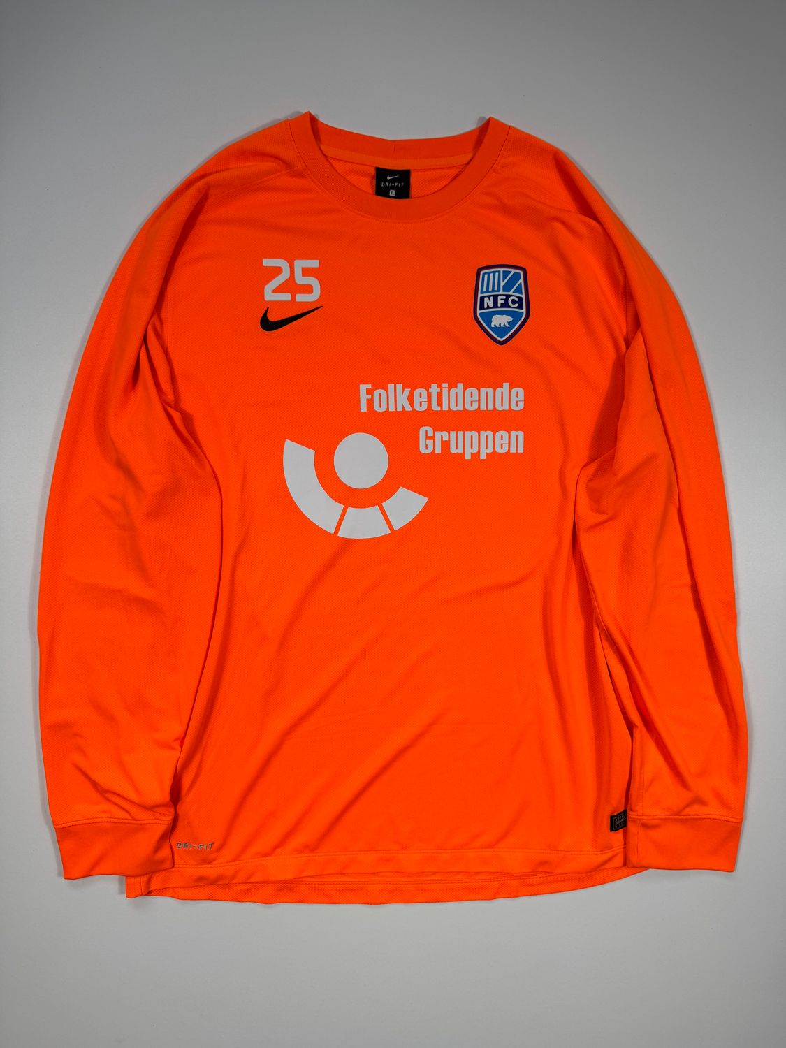 ​Tobias Brogaard - Nykøbing FC målmandstrøje - XL - Matchworn