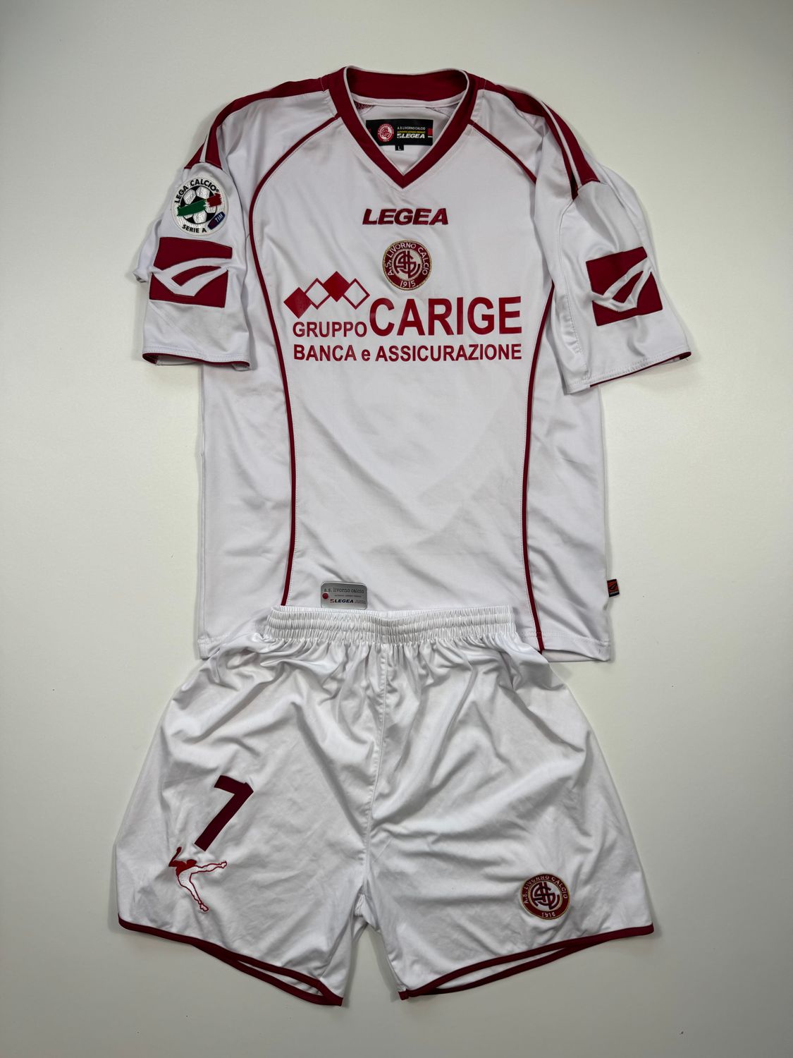 ​Martin Bergvold - A.S. Livorno Calcio udebane 2007/08 - Large - Matchworn