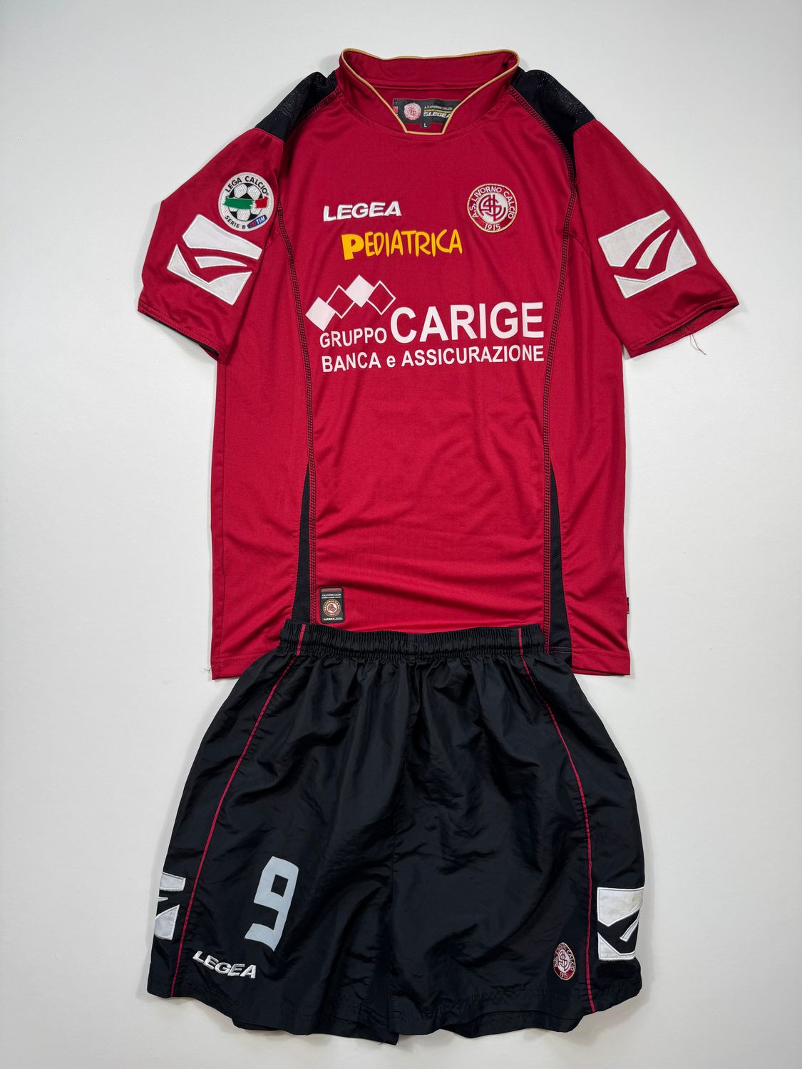 ​Martin Bergvold - A.S. Livorno Calcio hjemmebane 2008/09 - Large - Matchworn