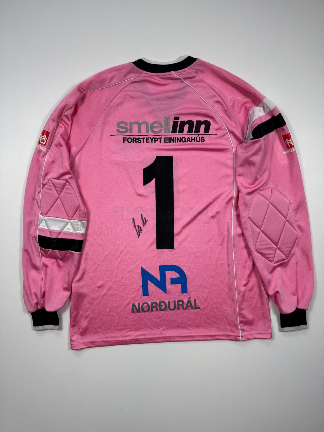 ​Esben Madsen - Knattspyrnufélag íA Målmandstrøje 2007/08 - XL - Matchworn