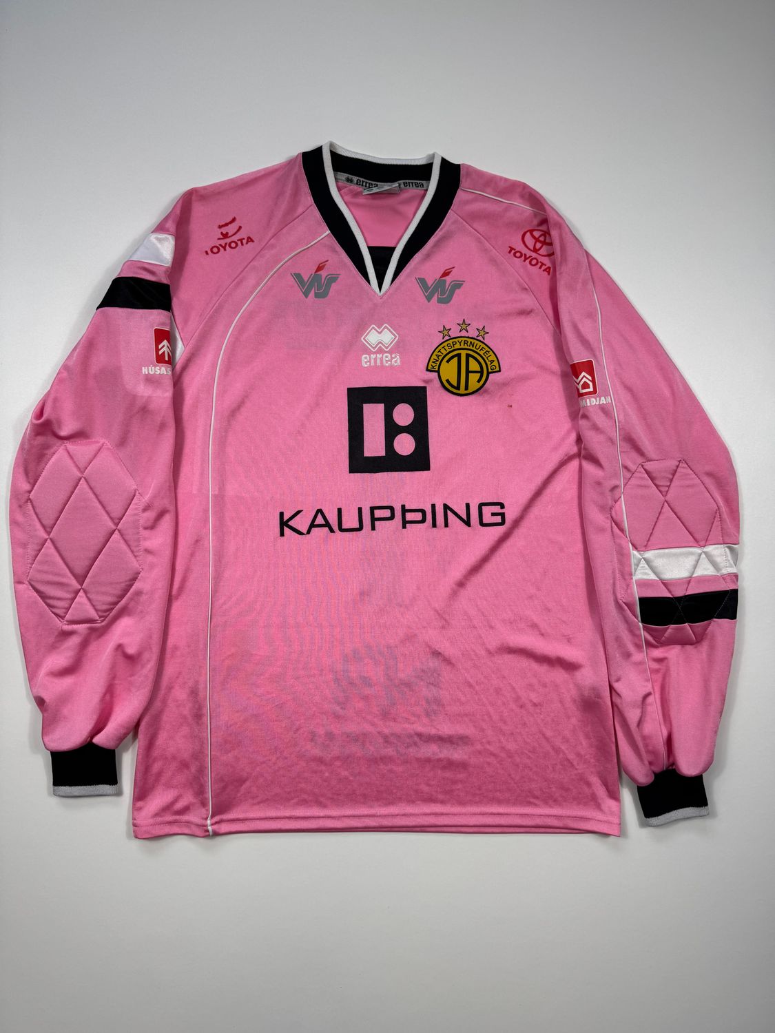 ​Esben Madsen - Knattspyrnufélag íA Målmandstrøje 2007/08 - XL - Matchworn
