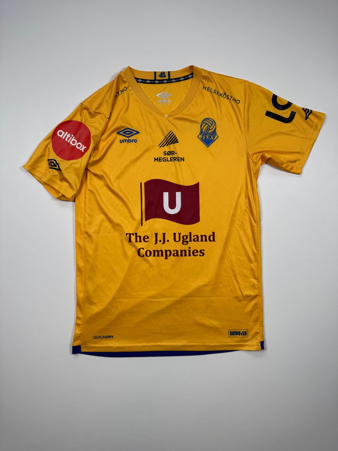 ​Mathias Wichmann Andersen - FK Jerv Hjemmebane 2022 - Medium - Matchworn