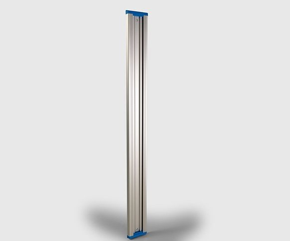 RAIL500 Aluminiowa szyna wisząca z kolorowymi zaślepkami - 515
