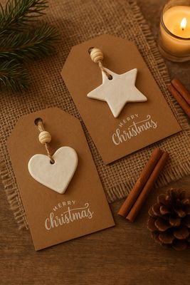 Clay Ornaments - Décorations de sapin de Noël en argile