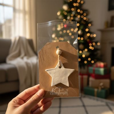 Clay Star Ornament