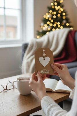 Clay Heart Ornament