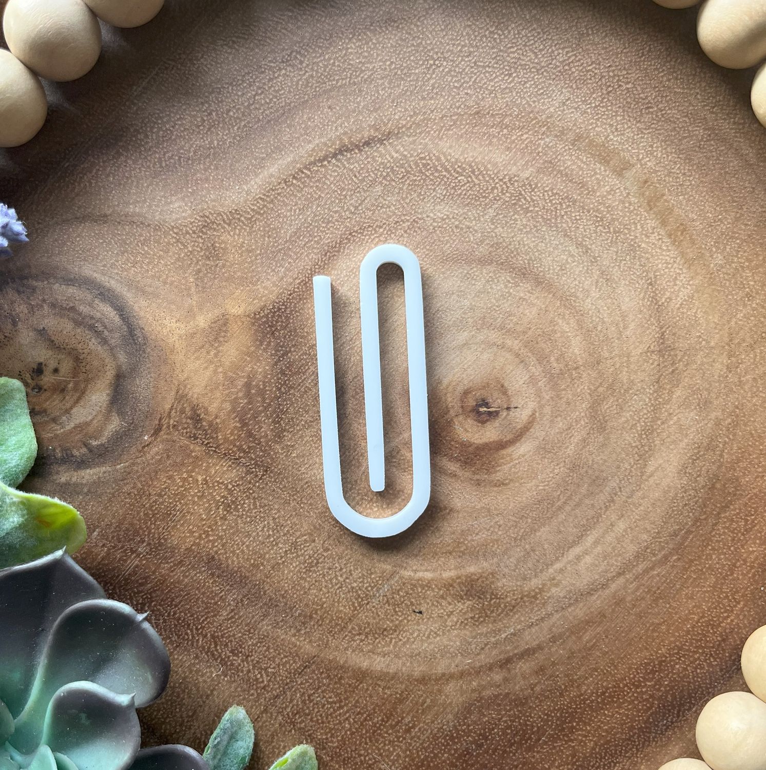 Thinner Paper Clip Acrylic Blank