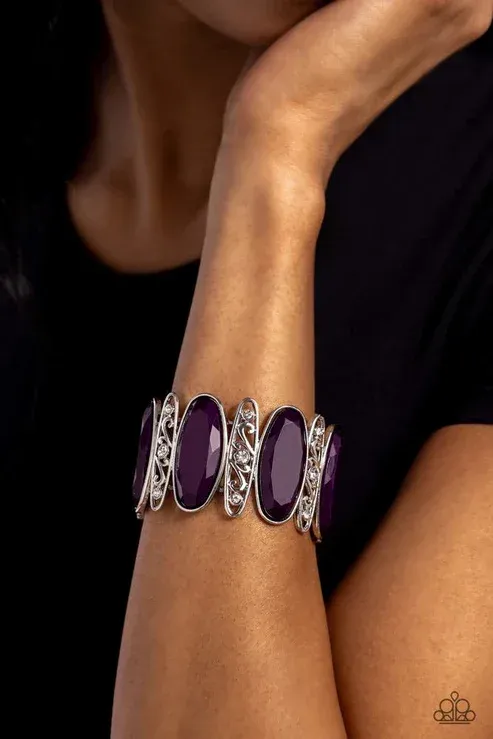 Saturated Sparkle - Purple Bracelet