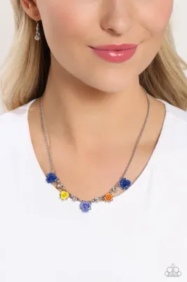 Strike a Rose - Multi Necklace