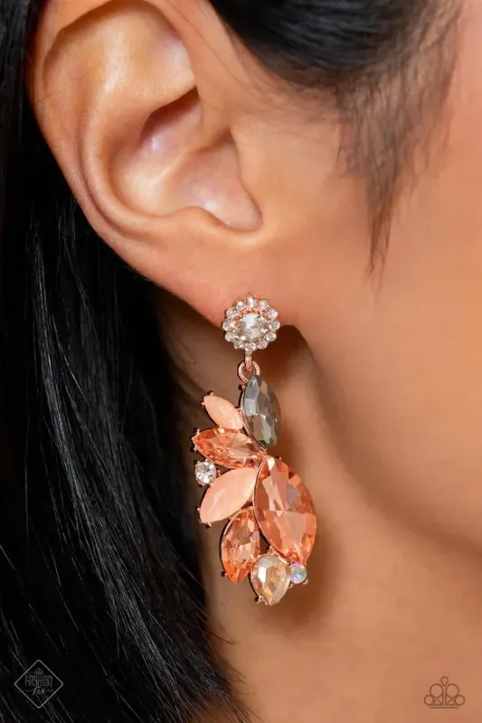 Soft Sashay -Rose Gold Earring