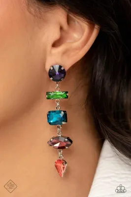 Connected Confidence - Multi Post Earrings