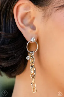 Two-Tone Trendsetter - Multi Earring