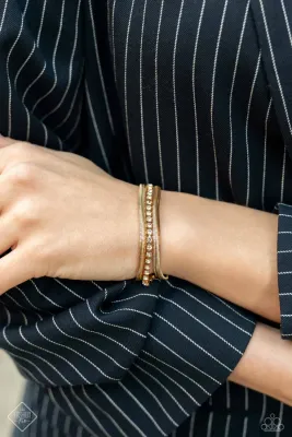 A SQUARE Treasure - Gold Bracelet.