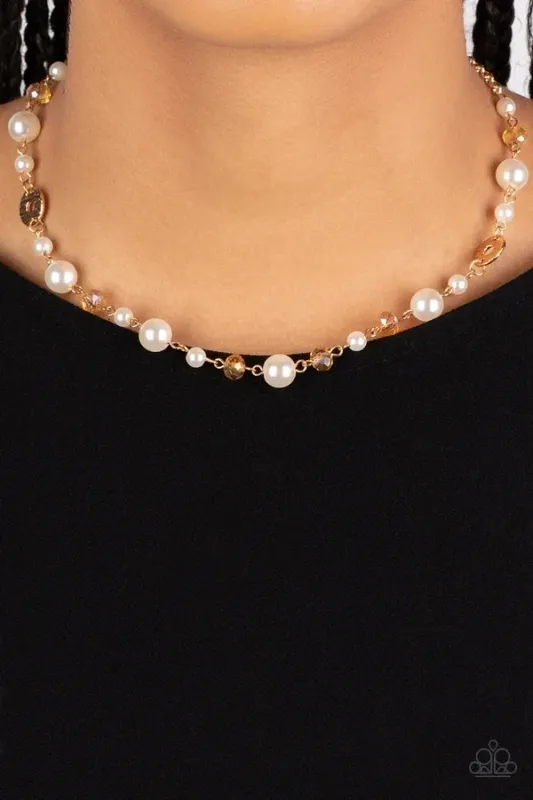 Traditional Transcendence - Gold Necklace