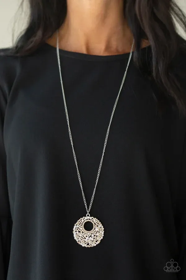 Pearl Panache - Brown Necklace