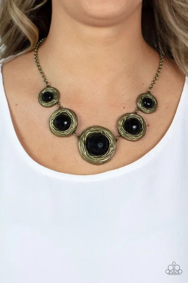 The Next NEST Thing - Brass Necklace.