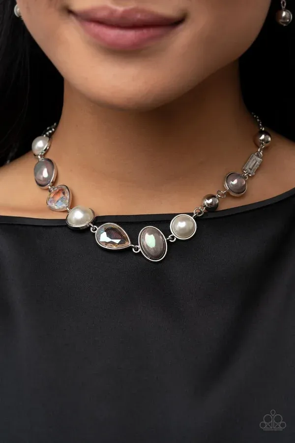 Nautical Nirvana - Silver Necklace