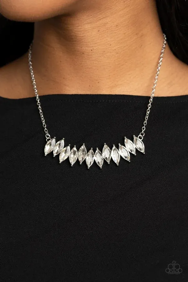 ​​Icy Intensity - White Necklace