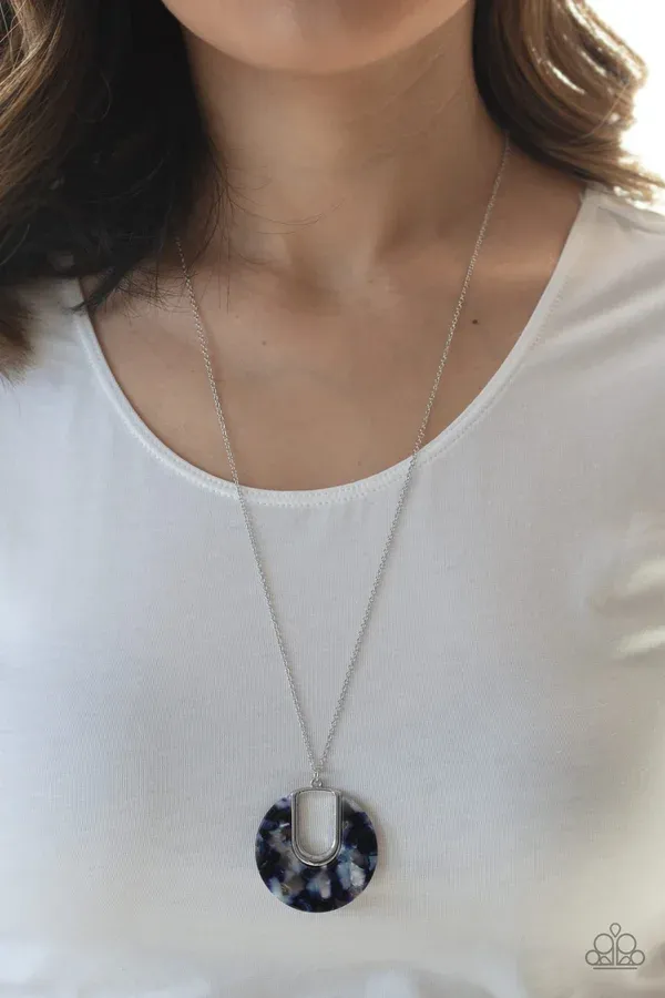 Setting The Fashion - Blue Necklace