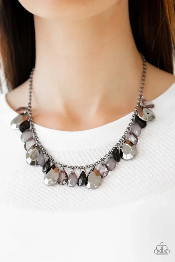 Hurricane Season - Black Necklace