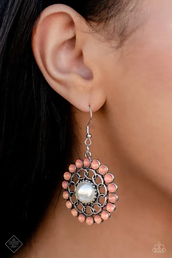Effortlessly Eden - Orange Earring