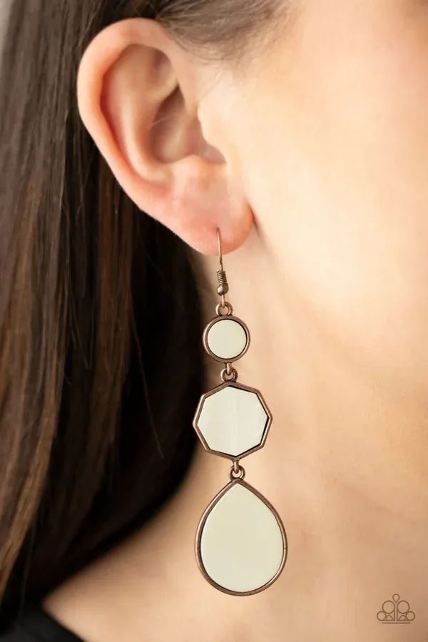 Progressively Posh - Copper Earring