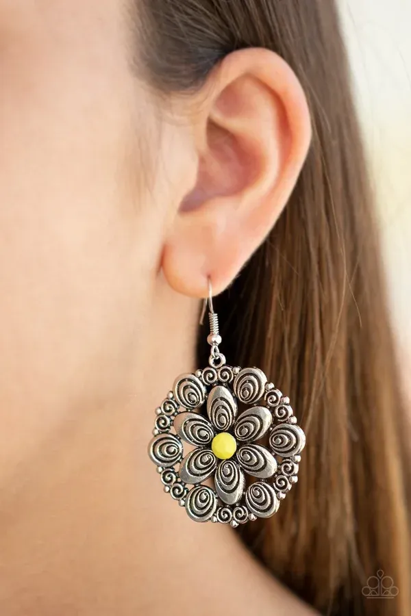 Grove Groove - Yellow Earring