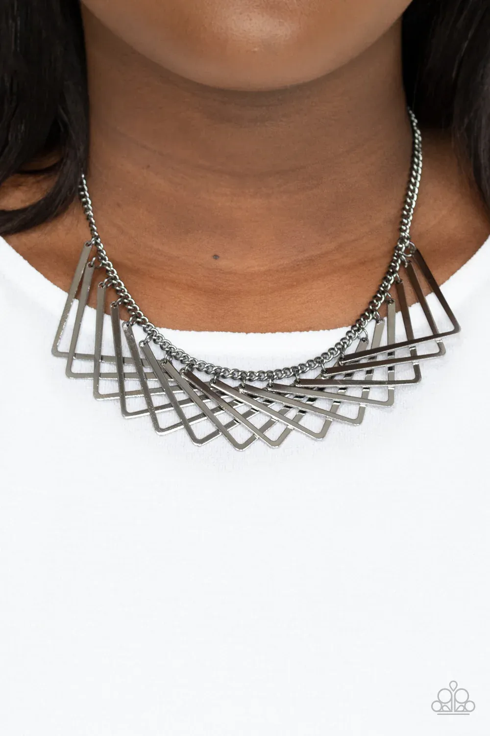 Metro Mirage - Black Necklace