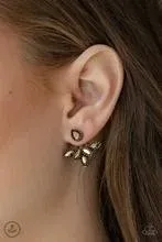 A Force To BEAM Reckoned With - Brass Post Earrings