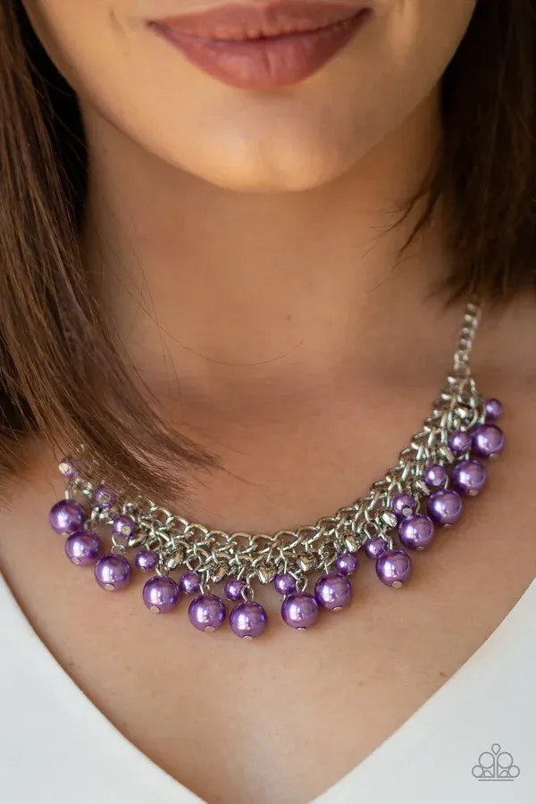 Duchess Dior - Purple Necklace