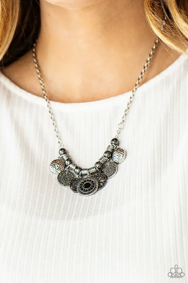 To Coin A Phrase - Black Necklace