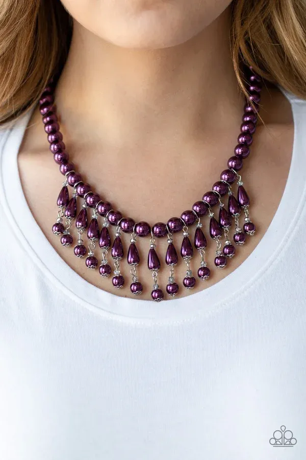 Miss Majestic - Purple Necklace