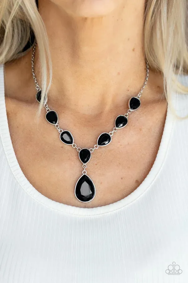 Party Paradise - Black Necklace