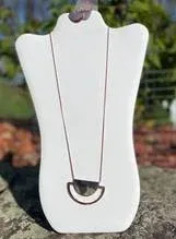 Lunar Phases - Copper Necklace