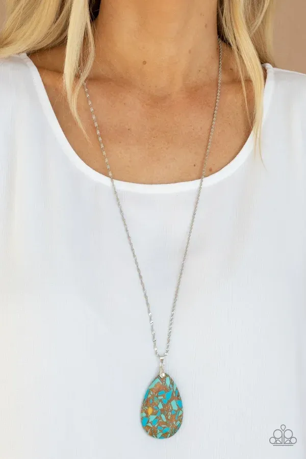 Extra Elemental - Brown Necklace