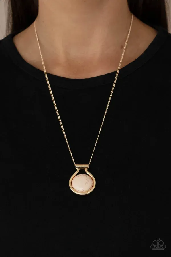 ​Patagonian Paradise - Brown Necklace