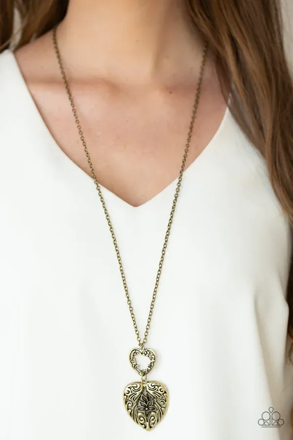 Garden Lovers - Brass Necklace