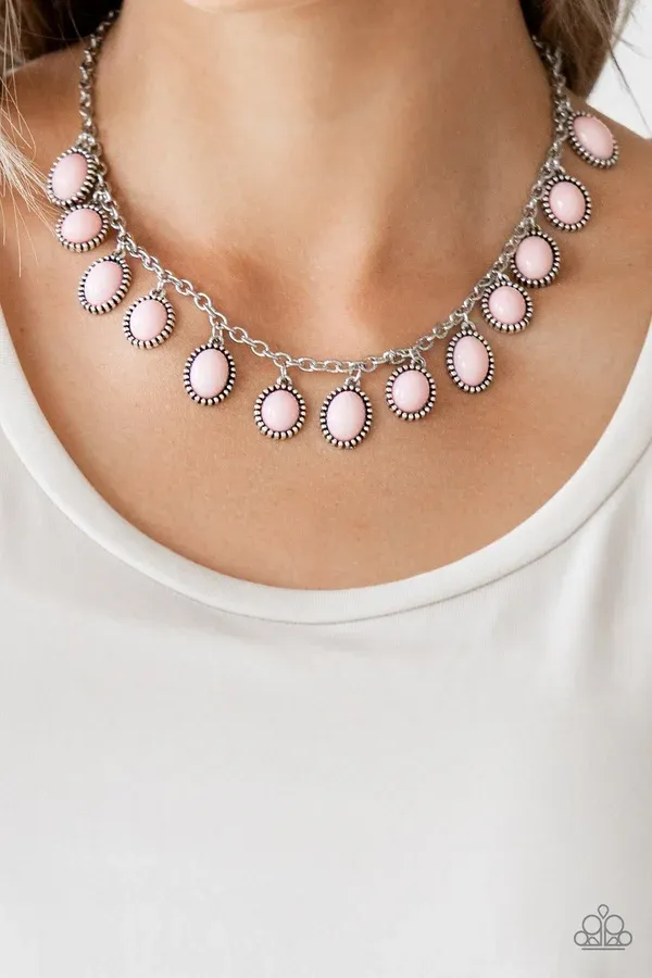 Make Some ROAM! - Pink Necklace