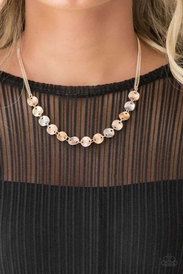 Simple Sheen - Rose Gold Necklace