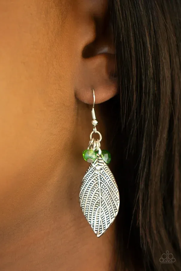 LEAF It To Fate - Green Earring