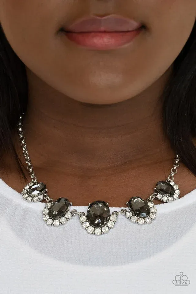 ​The Queen Demands It - Silver Necklace