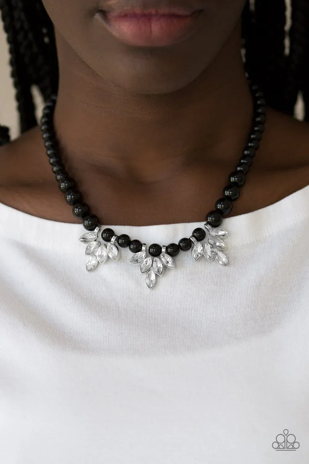 Society Socialite - Black Necklace