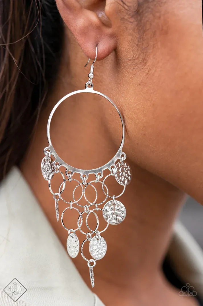 All CHIME High - Silver Earring