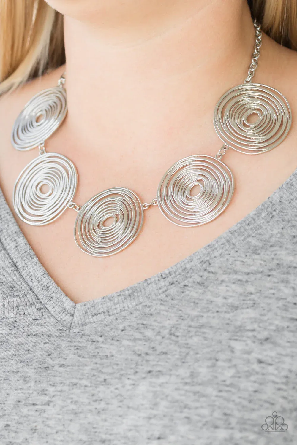 SOL-Mates - Silver Necklace
