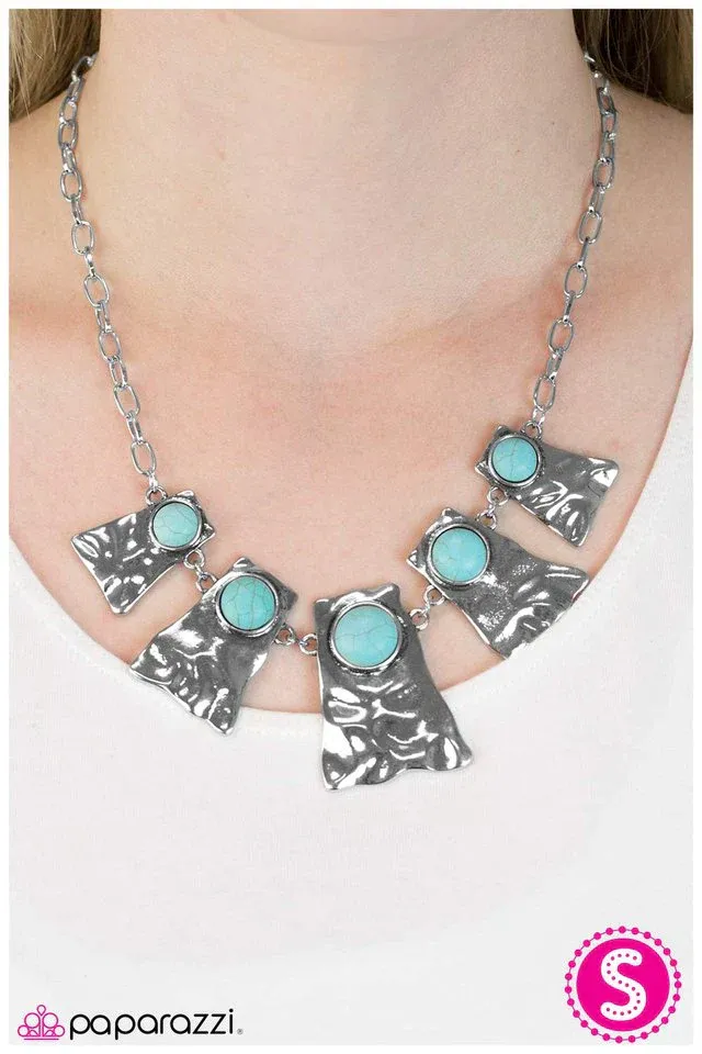 Cougar - Blue Necklace