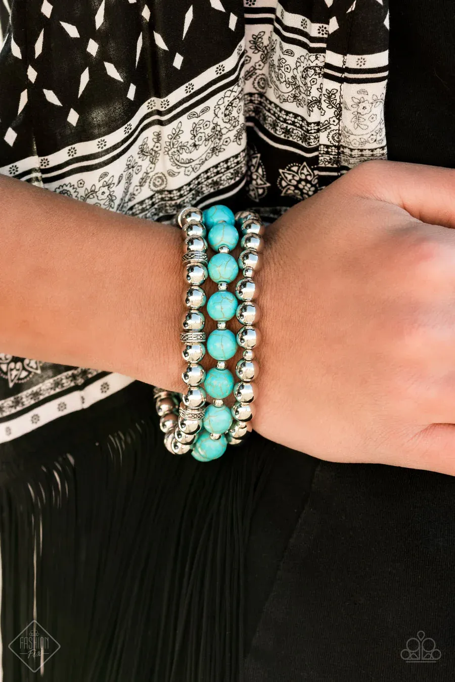 Sandstone Serendipity - Blue Bracelet