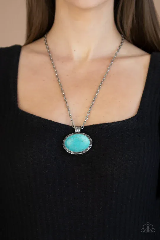 Sedimentary Colors - Blue Necklace