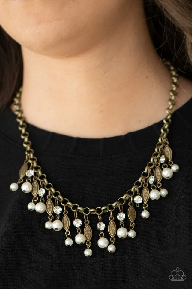 Cosmopolitan Couture - Brass Necklace